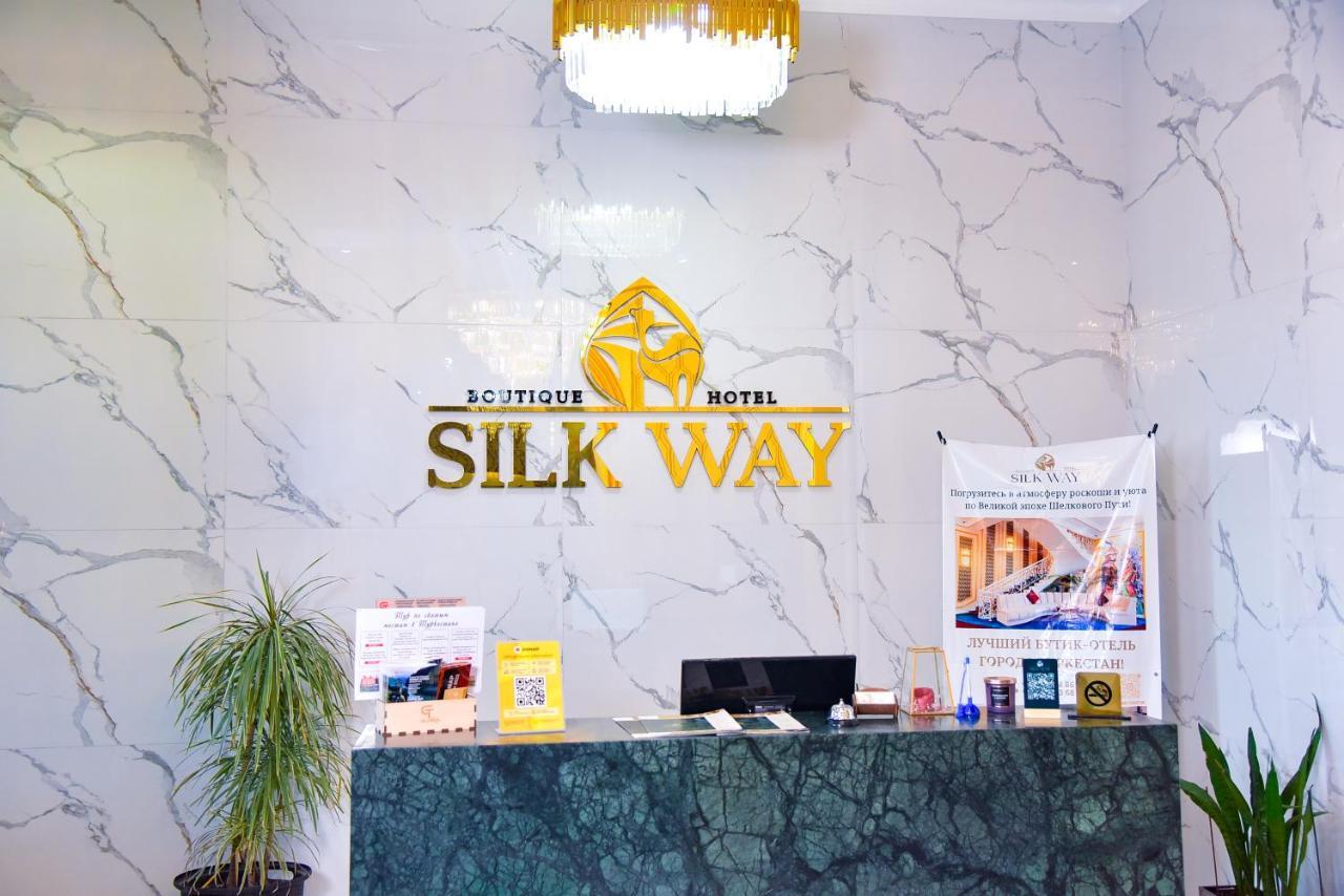 Boutique Hotel Silk Way Turkistan Buitenkant foto